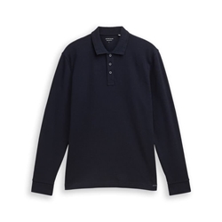 Polo Tom Tailor Structured Sky Captain Blue 1048600 10668 - Imagen 1