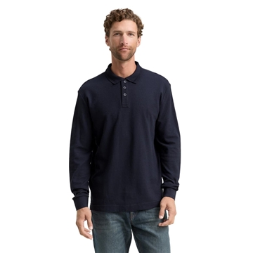 Polo Tom Tailor Structured Sky Captain Blue 1048600 10668 - Imagen 2