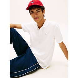 Polo Tommy Hilfiger Ecru DM0DM22711 YBL - Imagen 2