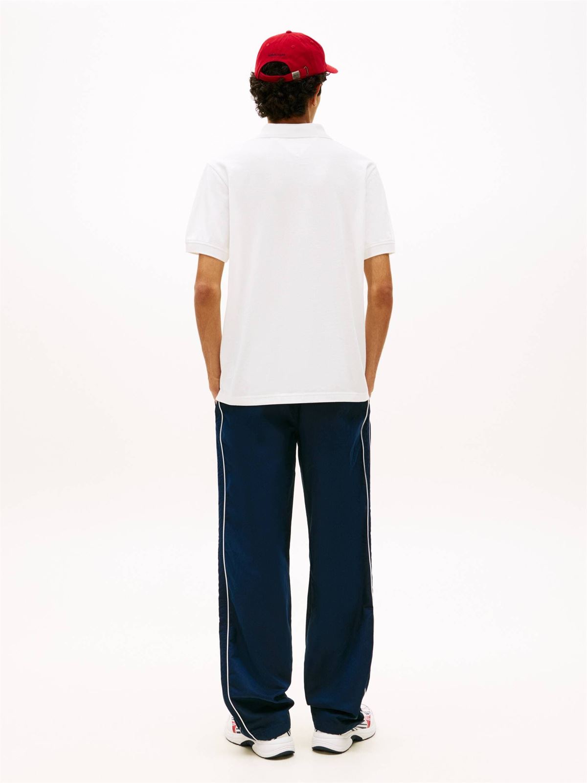Polo Tommy Hilfiger Ecru DM0DM22711 YBL - Imagen 3