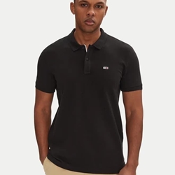 Polo Tommy Jeans DM0DM20676 BDS black - Imagen 1