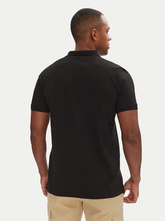 Polo Tommy Jeans DM0DM20676 BDS black - Imagen 3