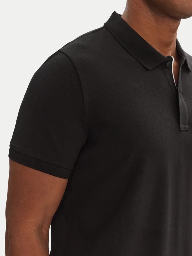 Polo Tommy Jeans DM0DM20676 BDS black - Imagen 5