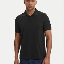 Polo Tommy Jeans DM0DM22711 BDS Black - Imagen 1