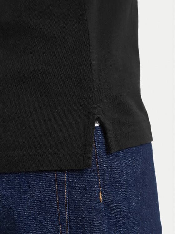 Polo Tommy Jeans DM0DM22711 BDS Black - Imagen 4