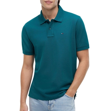 Polo Tommy Jeans DM0DM22711 L8J Polar Teal - Imagen 1