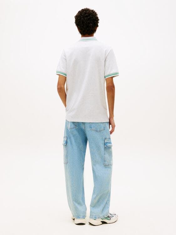 Polo Tommy Jeans Tipped DM0DM22700 P08 - Imagen 5
