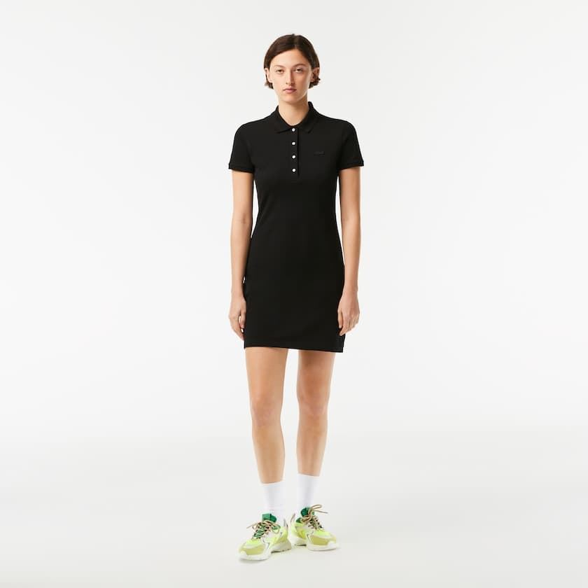 Polo vestido Lacoste EF5473 00 031 negro - Imagen 1