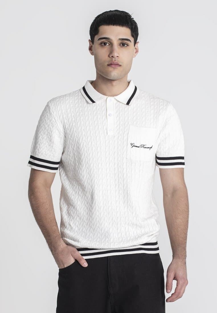 Polo White Identity Gianni Kavanagh GKM007128 - Imagen 1