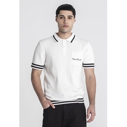 Polo White Identity Gianni Kavanagh GKM007128 - Imagen 1