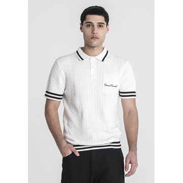 Polo White Identity Gianni Kavanagh GKM007128 - Imagen 1