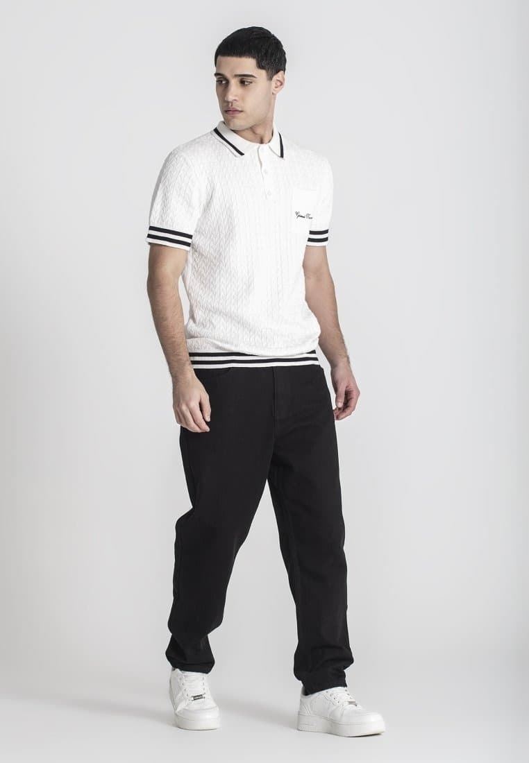 Polo White Identity Gianni Kavanagh GKM007128 - Imagen 2