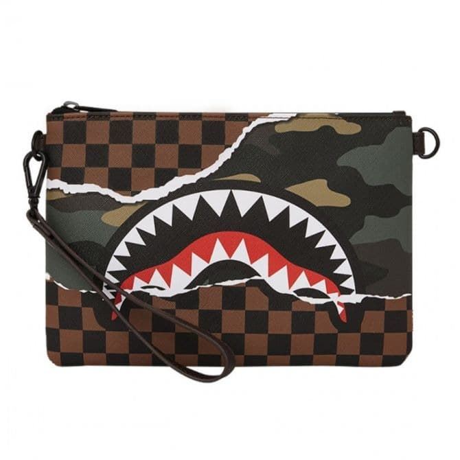 Portafolio Sprayground 910B6041NSZ Tear It P Camo Pochette - Imagen 1