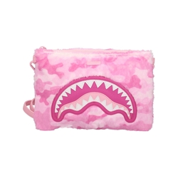 Portafolio Sprayground 910B6870NSZ Pink Fur Camo Pouchette - Imagen 1