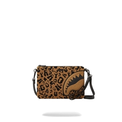 Portafolio Sprayground 910B6897NSZ Chenille Cheetah Pouchette - Imagen 1