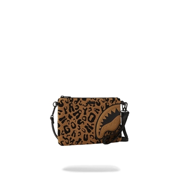 Portafolio Sprayground 910B6897NSZ Chenille Cheetah Pouchette - Imagen 2