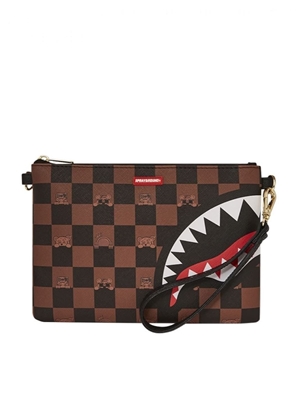 Portafolio Sprayground 910B7509NSZ Peeking Character Check - Imagen 1