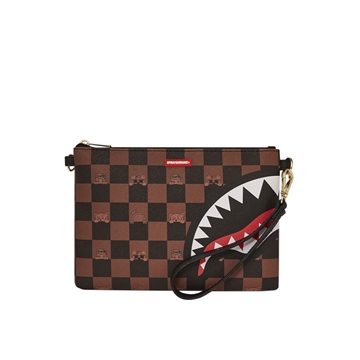 Portafolio Sprayground 910B7509NSZ Peeking Character Check - Imagen 1