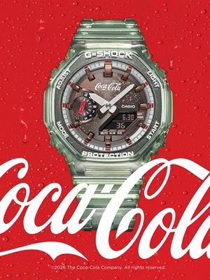Reloj Casio G-Shock Limited Edition Coca Cola GA-2100CC-3AER - Imagen 1