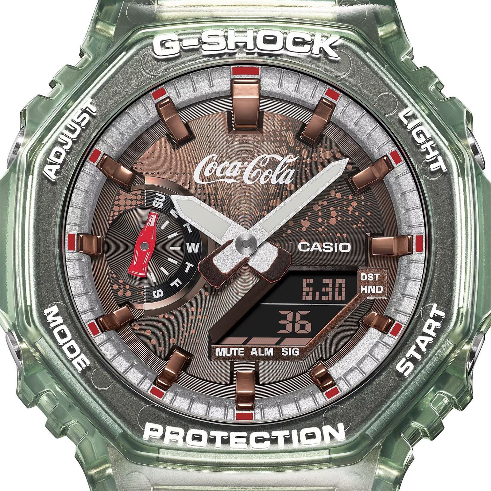 Reloj Casio G-Shock Limited Edition Coca Cola GA-2100CC-3AER - Imagen 3