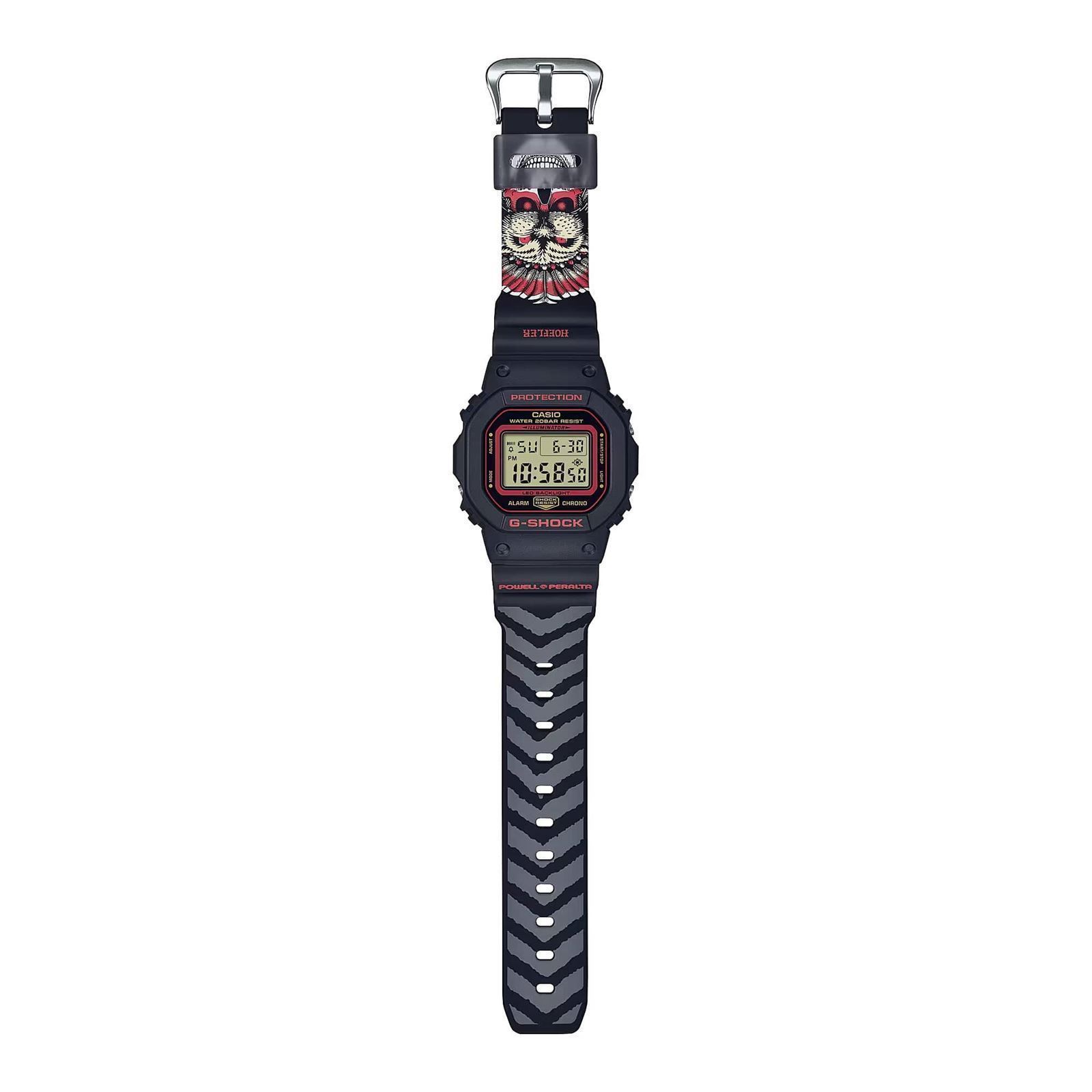 Reloj Casio G-Shock x Powell Peralta x Kelvin Hoefler DW-5600KH-1ER - Imagen 3