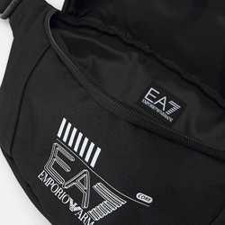 Riñonera EA7 Emporio Armani 245079 CC940 02021 black/white logo - Imagen 2