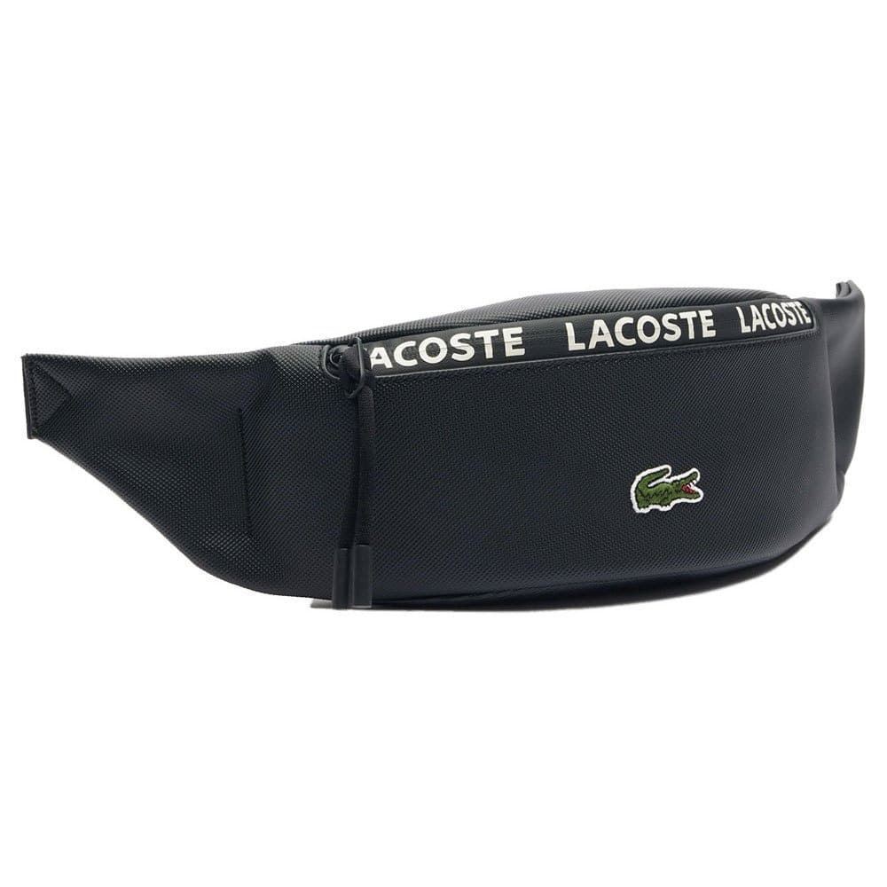 Riñonera Lacoste NU4445TX P66 noir farina - Imagen 2