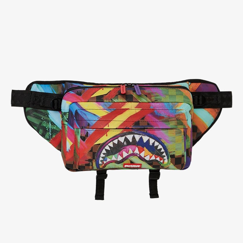 Riñonera SPRAYGROUND 910B5582NSZ Sharks IN PAINT CARGO CROSSBODY - Imagen 1