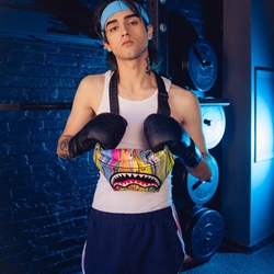 Riñonera Sprayground 910B5954NSZ Melt Graf Crossbody - Imagen 2