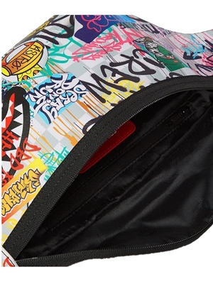 Riñonera Sprayground 910B6607NSZ Sip the Rizz Cream Crossbody Savvy - Imagen 2