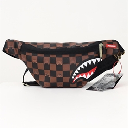 Riñonera Sprayground Peeking Character Check Crossbody 910B7512NSZ - Imagen 1