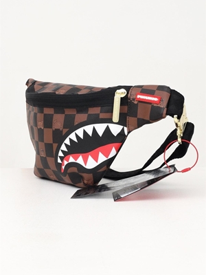 Riñonera Sprayground Peeking Character Check Crossbody 910B7512NSZ - Imagen 2