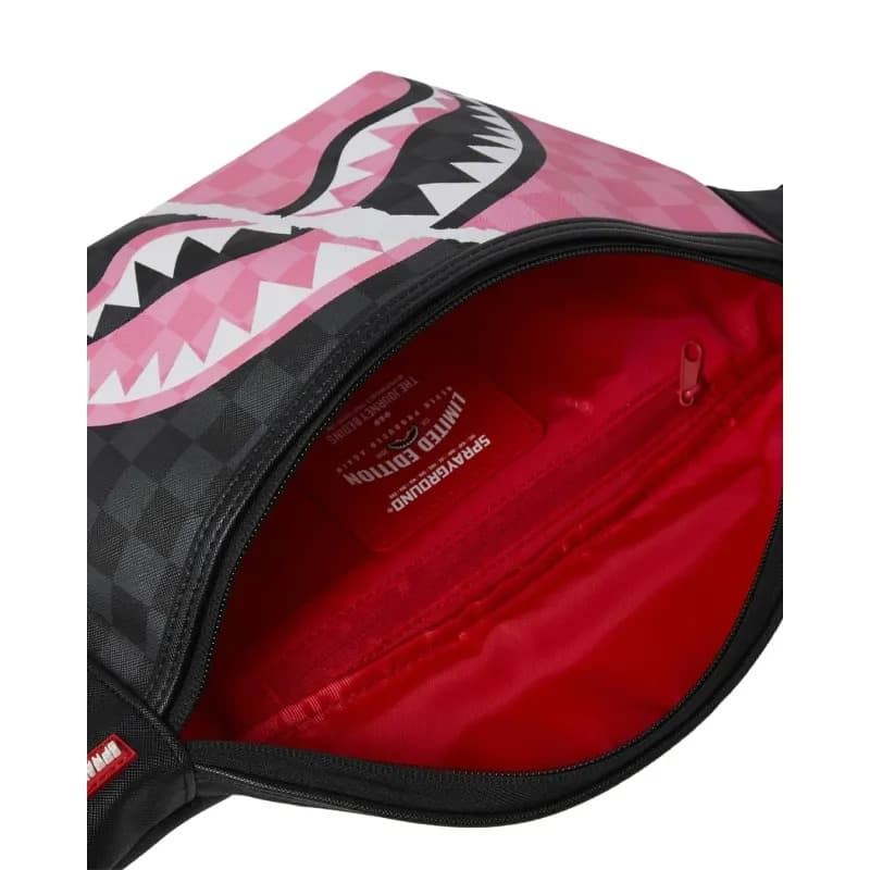 Riñonera Sprayground Pink and Black Tear Sip Savvy 910B8277NSZ - Imagen 3