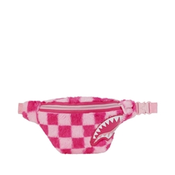 Riñonera Sprayground Pink Fur Check Savvy 910B8275NSZ - Imagen 1