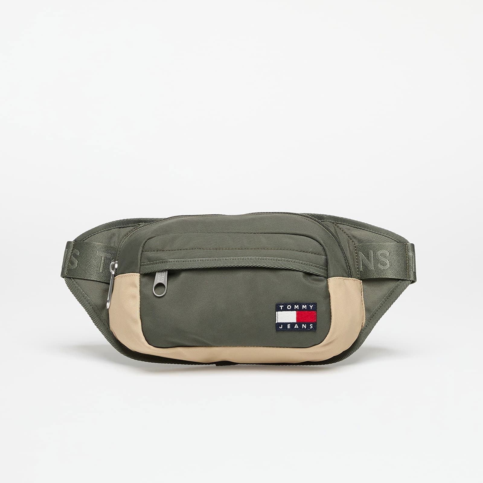 Riñonera Tommy Jeans AM0AM13267 MRH pewter green - Imagen 1