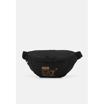 Riñonera EA7 Emporio Armani 245079 CC940 26121 black/gold logo - Imagen 1