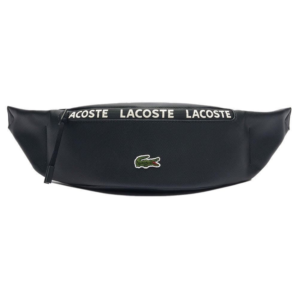 Riñonera Lacoste NU4445TX P66 noir farina - Imagen 1