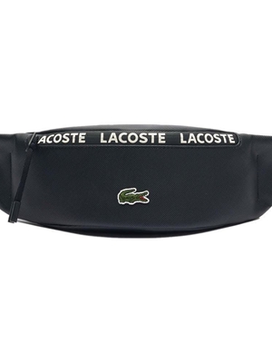 Riñonera Lacoste NU4445TX P66 noir farina - Imagen 1
