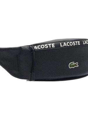 Riñonera Lacoste NU4445TX P66 noir farina - Imagen 2