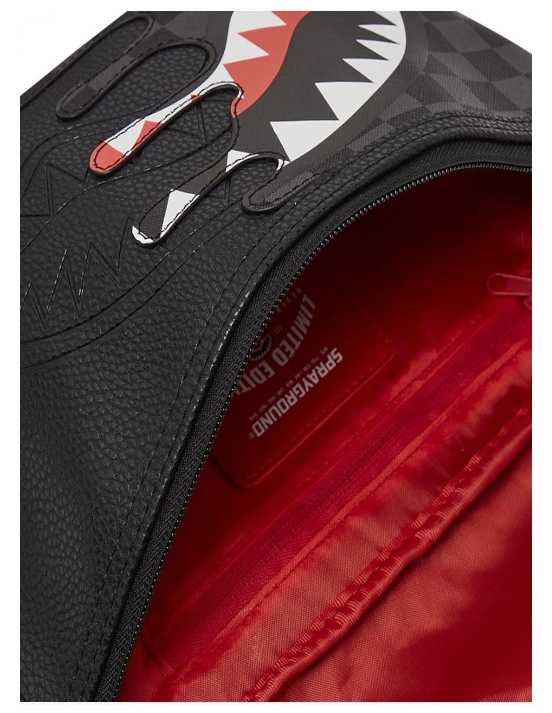 Riñonera Sprayground 910B7484NSZ Unfinished shrak crossbody - Imagen 3