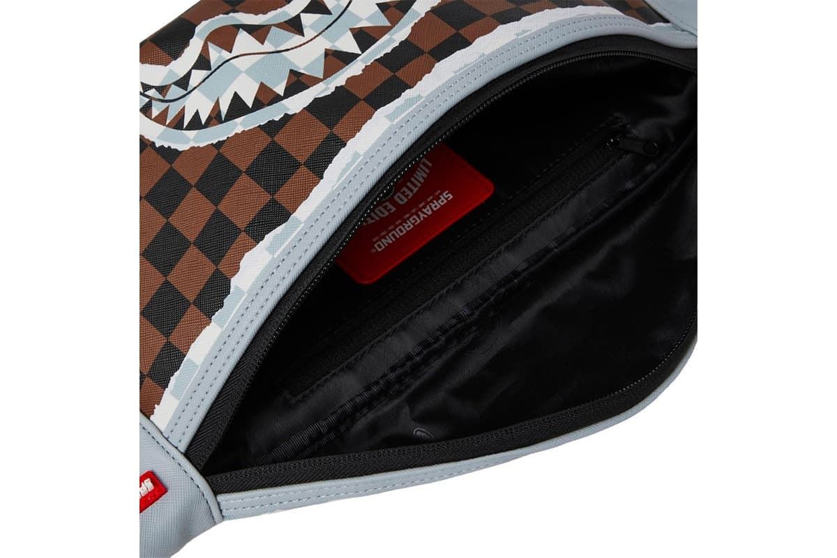 Riñonera Sprayground Cream Brown Tear 910B8296NSZ - Imagen 3