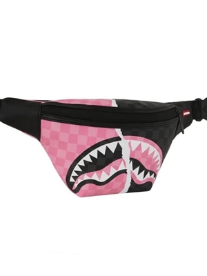 Riñonera Sprayground Pink and Black Tear Sip Savvy 910B8277NSZ - Imagen 2