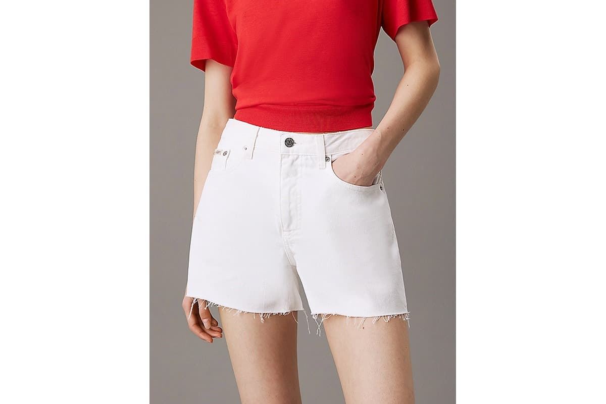 Short Calvin Klein Jeans J20J225153 1AA denim light - Imagen 1