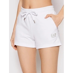 Short chica EA7 Emporio Armani 3LTS53 TJCQZ 1100 blanco - Imagen 1
