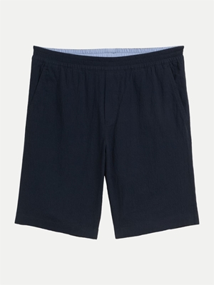 Short TOM TAILOR 1050960 10668 regular seersucker shorts sky captain blue - Imagen 1