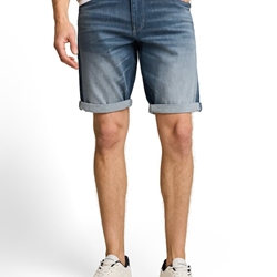 Short TOM TAILOR 1051458 10162 TTmarvin straight shorts/ mid stone blue grey denim - Imagen 1