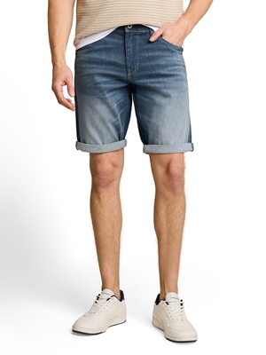 Short TOM TAILOR 1051458 10162 TTmarvin straight shorts/ mid stone blue grey denim - Imagen 1
