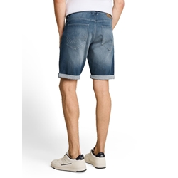 Short TOM TAILOR 1051458 10162 TTmarvin straight shorts/ mid stone blue grey denim - Imagen 2