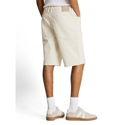 Short TOM TAILOR 1053265 10106 TTWAYLEN RELAXED SHORTS raw offwhite denim - Imagen 2