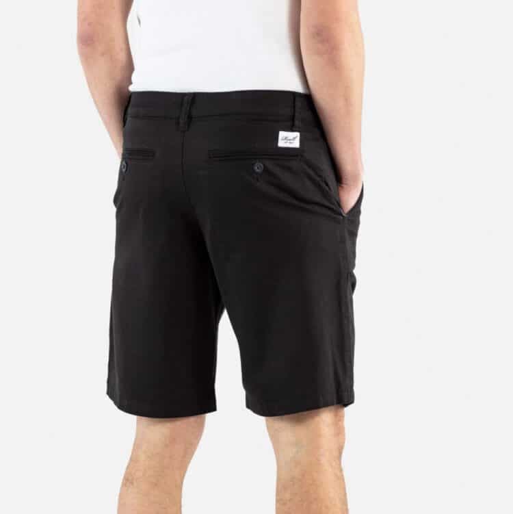 Shorts REELL FLEX GRIP CHINO BLACK - Imagen 3